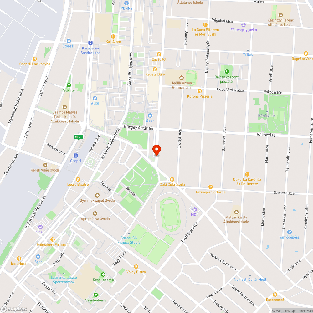 Csatornafedlapok mozgása bejelentés helye