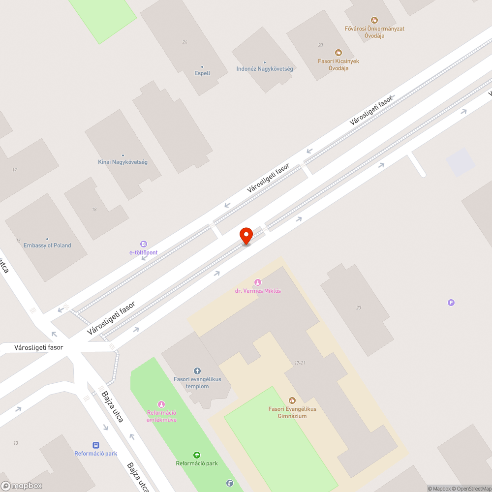 Kitört támasz bejelentés helye