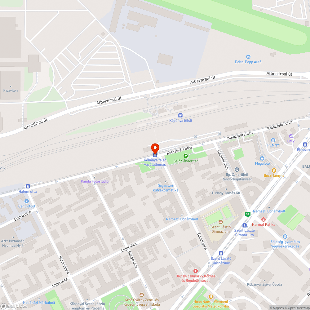 Csálé táblaoszlop bejelentés helye