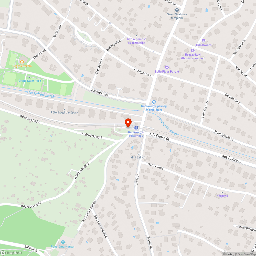 Kelenvölgy-Péterhegy megállóhely tele firkákkal bejelentés helye