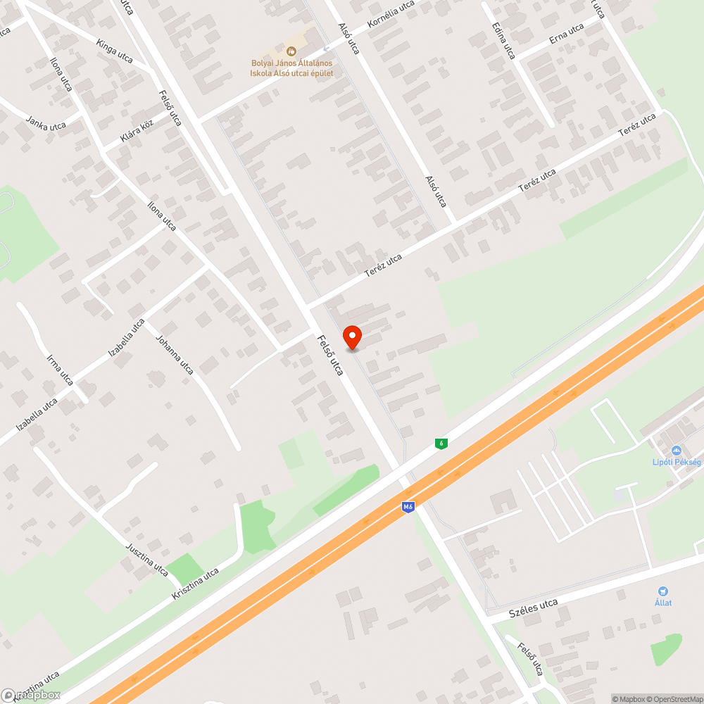 Gyalogos és kerékpáros konfliktus bejelentés helye