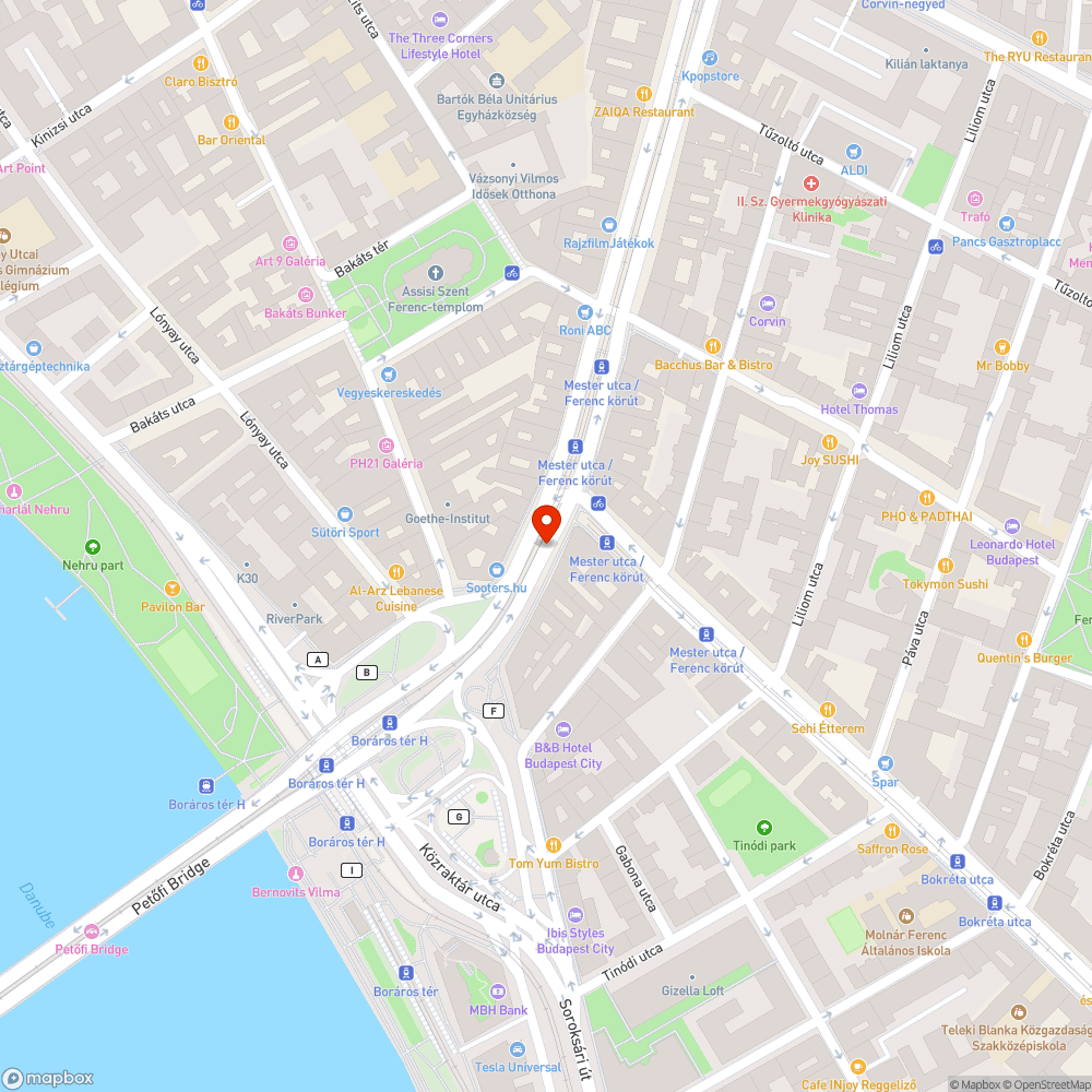 A járdán lyuk van bejelentés helye