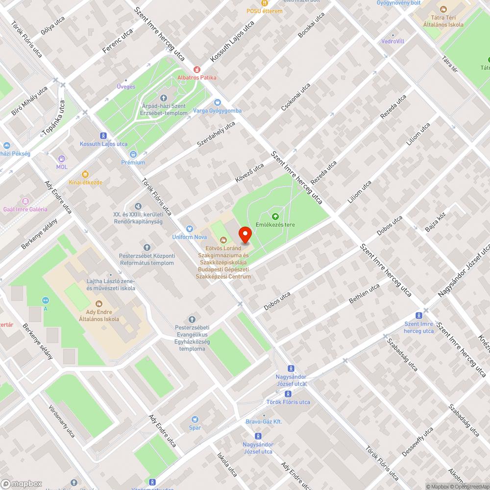 Szemetes, gazos terület bejelentés helye