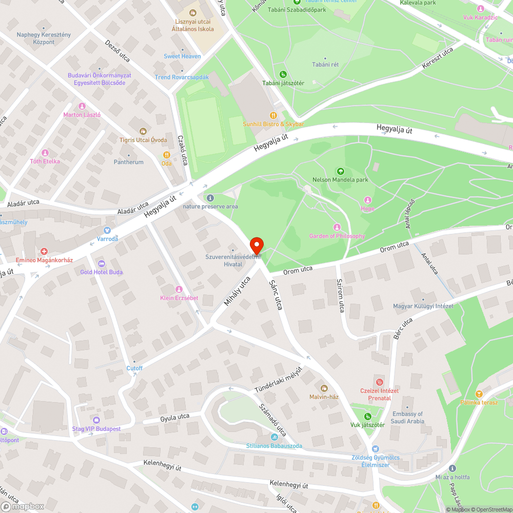 Úttestre kiszóródott építőanyag bejelentés helye