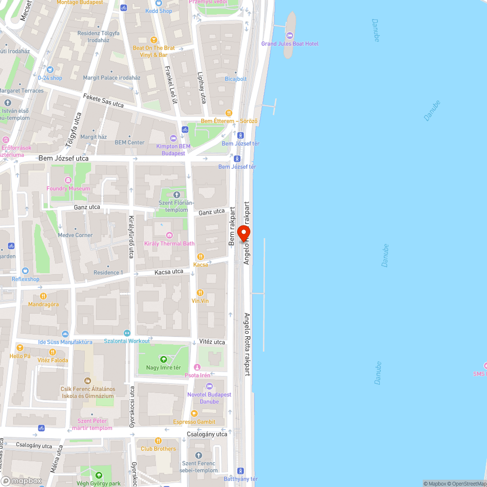 Kacsalámpa bejelentés helye