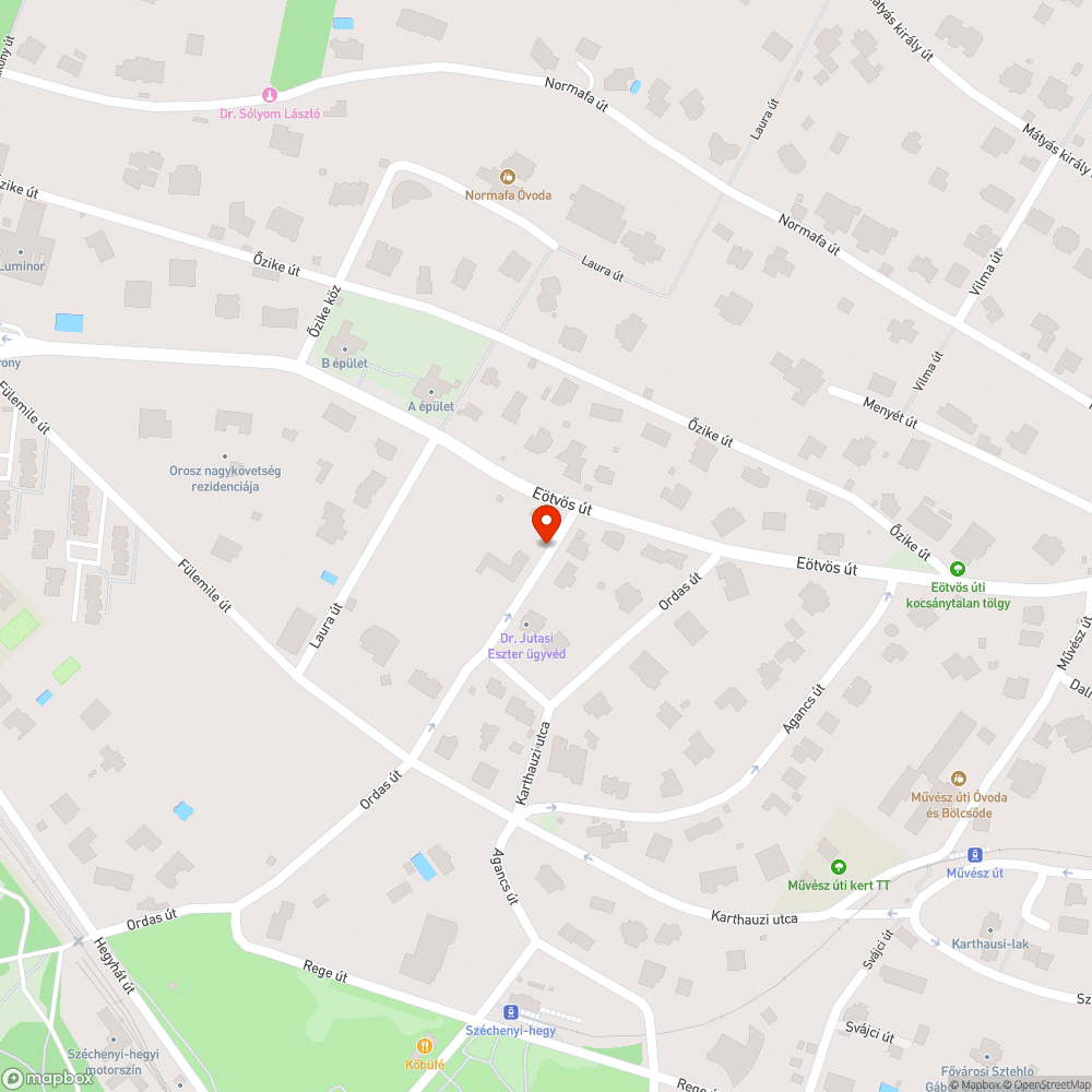 Leparkolt járda bejelentés helye