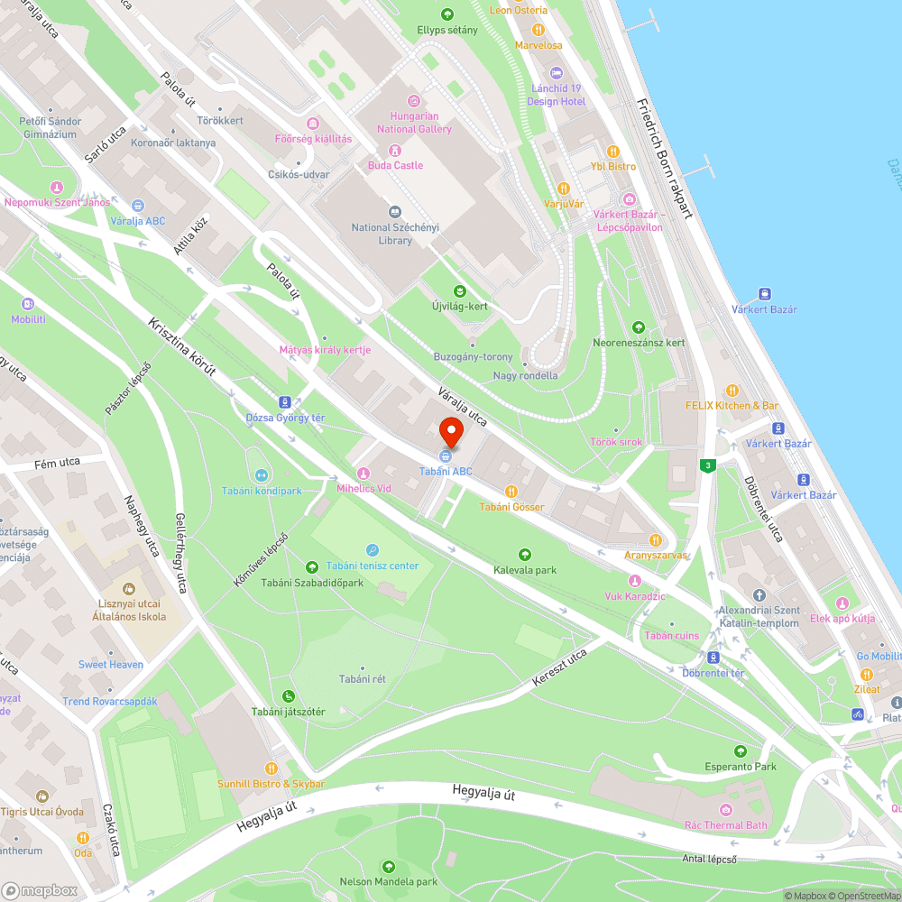 Nem belátható gyalogosátkelőhely bejelentés helye