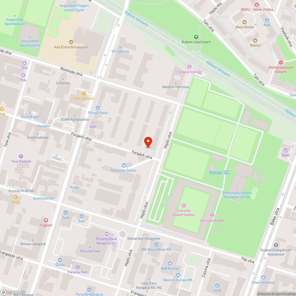 Hulladékgyűjtő tele bejelentés helye