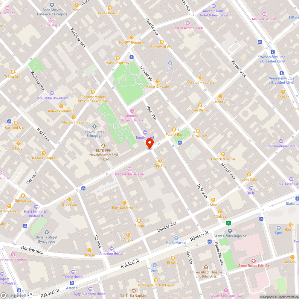 Terasz által elfoglalt járda bejelentés helye