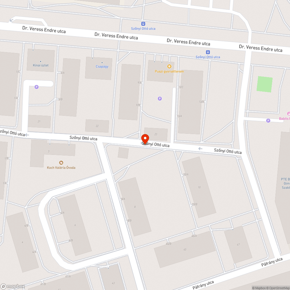 Szabálytalan parkolás bejelentés helye