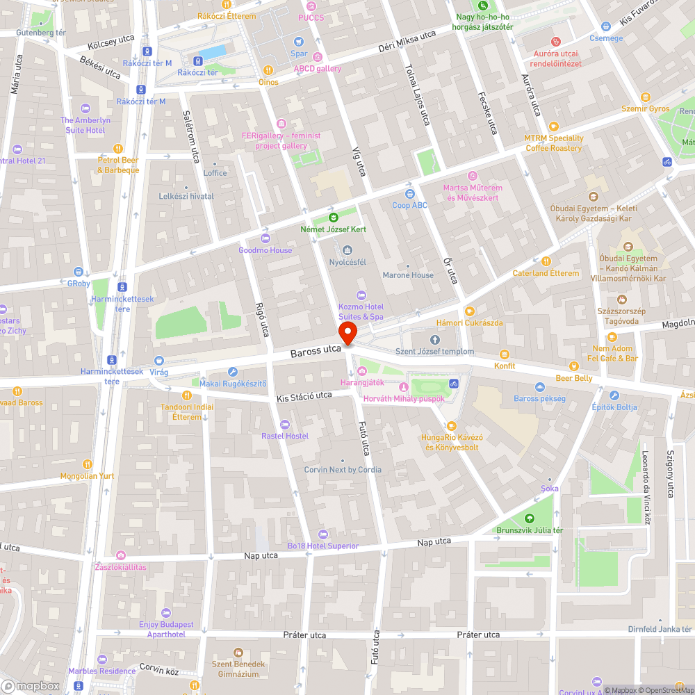 Egyirányú utca megnyitása a kerékpáros közlekedők számára bejelentés helye