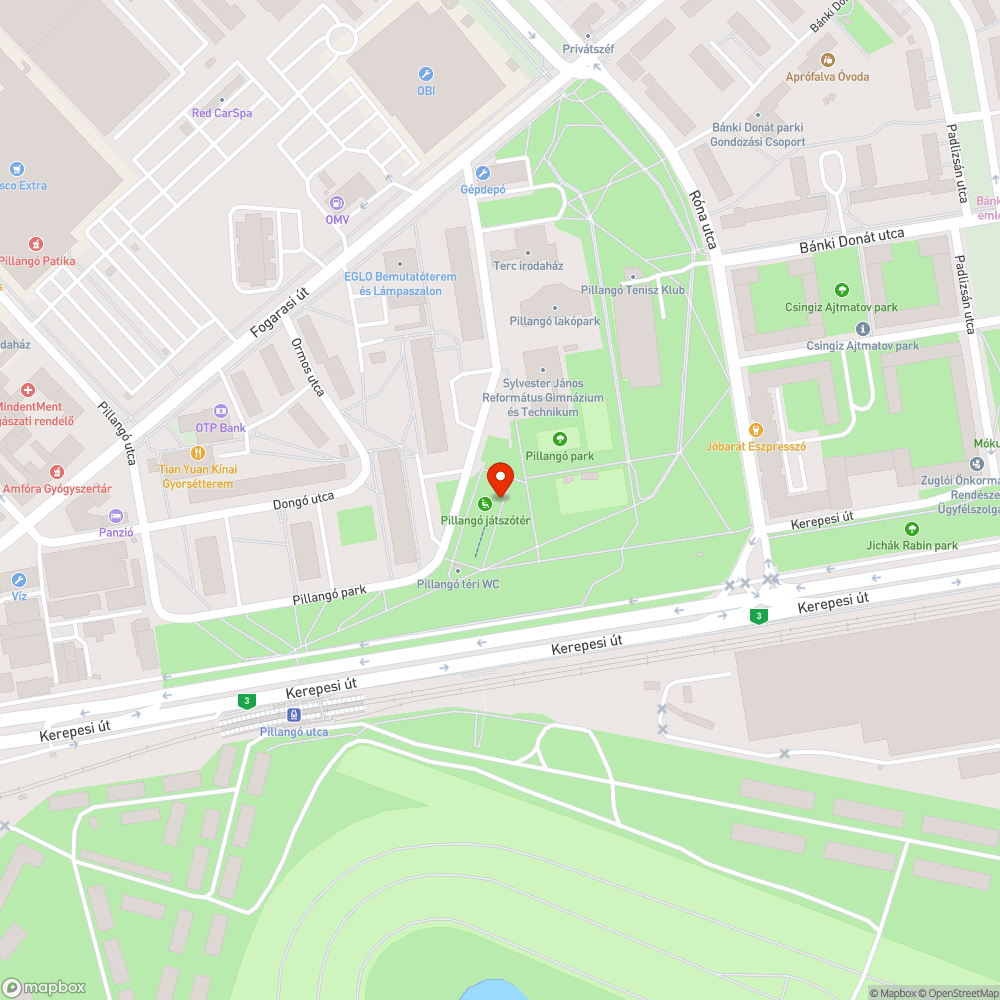 Megrongált kerítés bejelentés helye