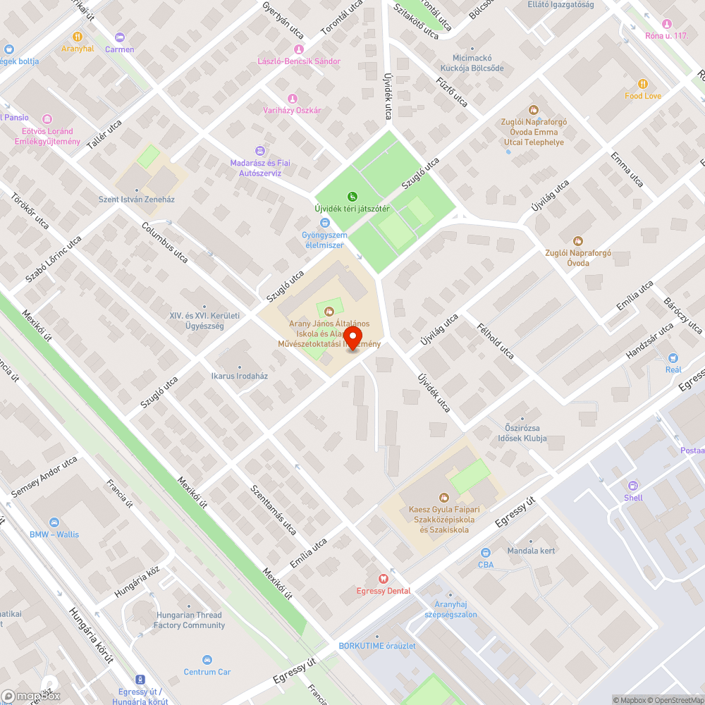 évek óta itt felejtett autó bejelentés helye