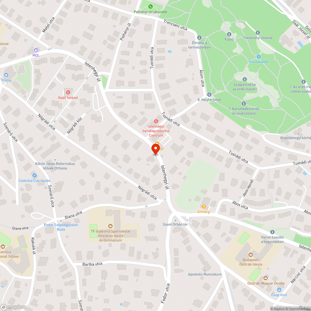 Távközlési kábel nincs megfelelően rögzítve bejelentés helye