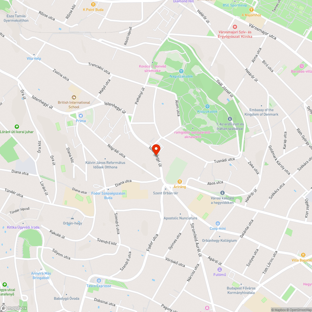 Távközlési kábel nincs megfelelően rögzítve bejelentés helye