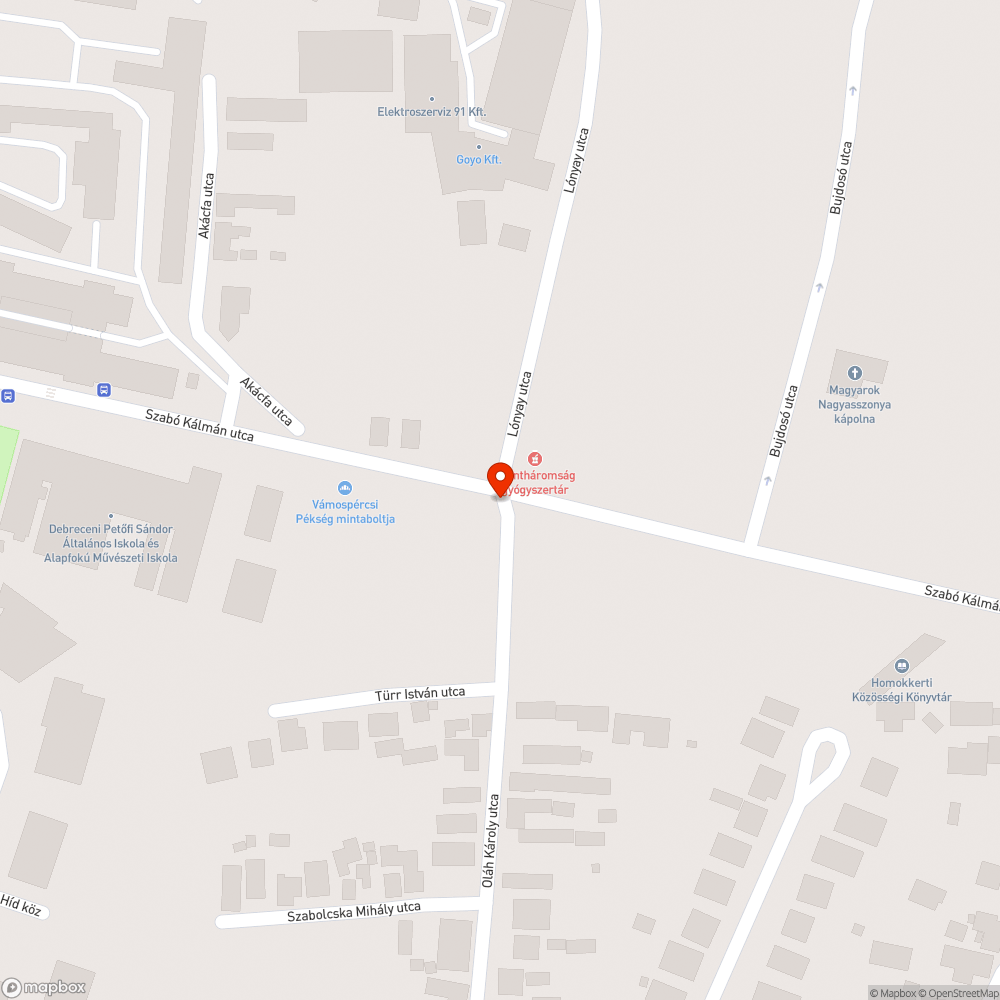 Debrecen Szabó Kálmán trafipax hiány miatti gyorshajtás, kétes elemek találkozó helye bejelentés helye