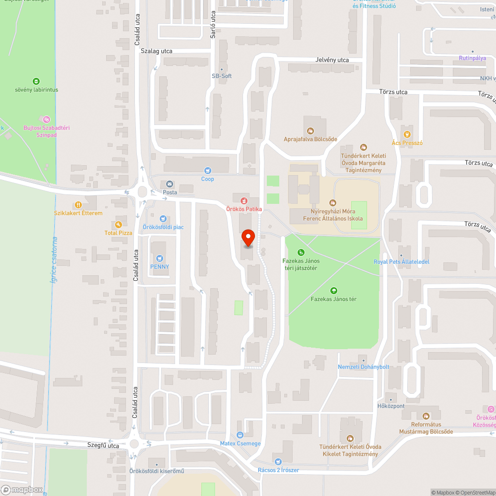 Örökös tócsa Örökösföldön bejelentés helye