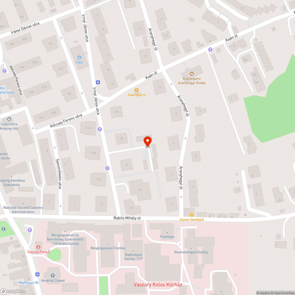 Elhelyezett feliratok bejelentés helye