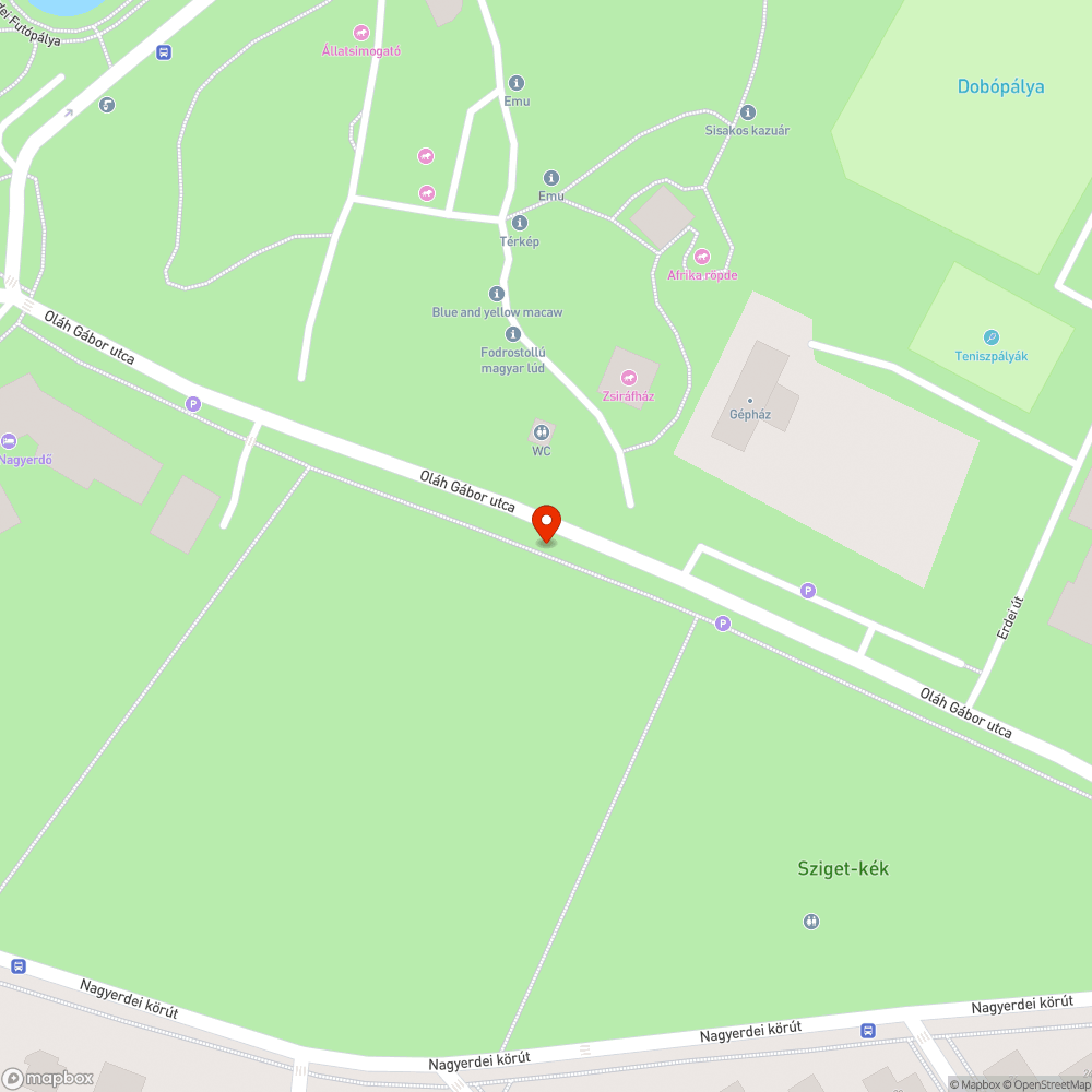 Botlásveszélyes fedlap bejelentés helye