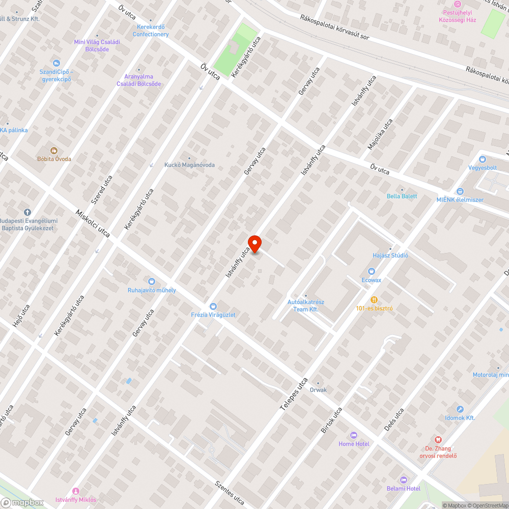 Két nagy hupli a járdán bejelentés helye