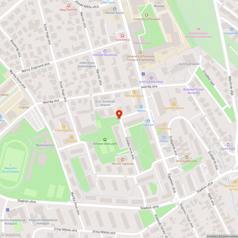 Balesetveszélyes lépcső bejelentés helye