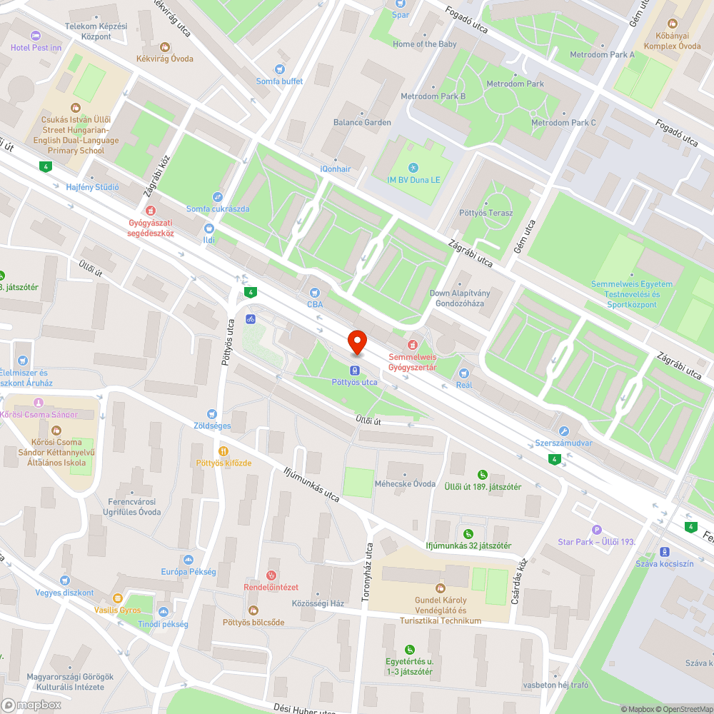 Rozsdásodó metrókocsi az M3 vonalán bejelentés helye