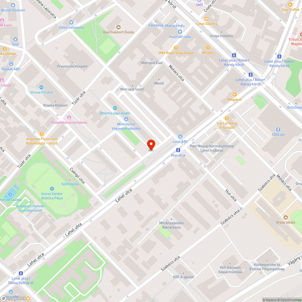 Rendszám nélkül hetek óta tárolt auto bejelentés helye