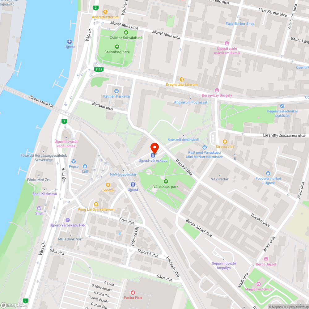 Széthullott kockakövek bejelentés helye