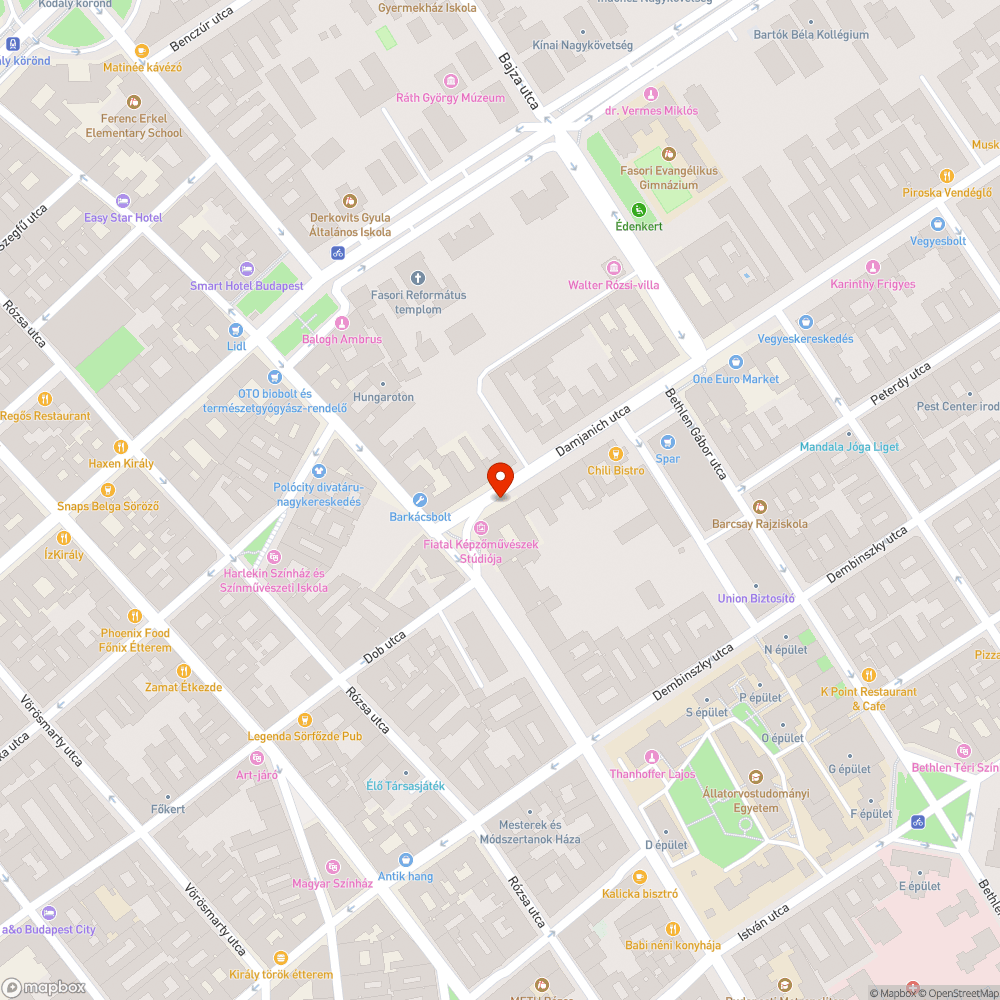 Facsonk bejelentés helye