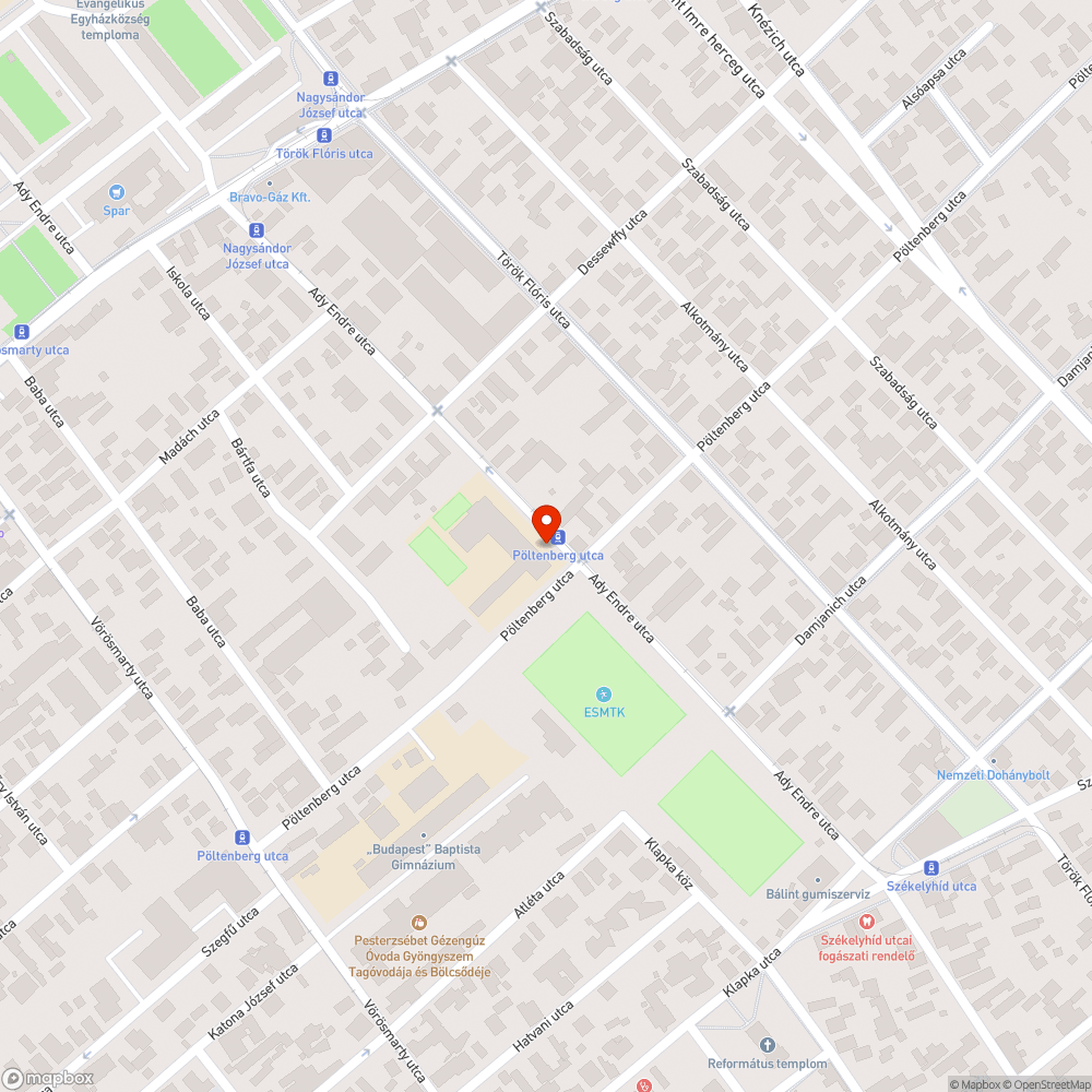 Hiányzó zebra/zebrák bejelentés helye