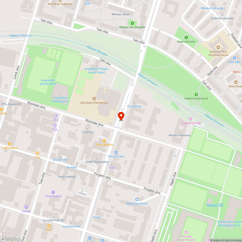 Üveg a kerékpárúton bejelentés helye