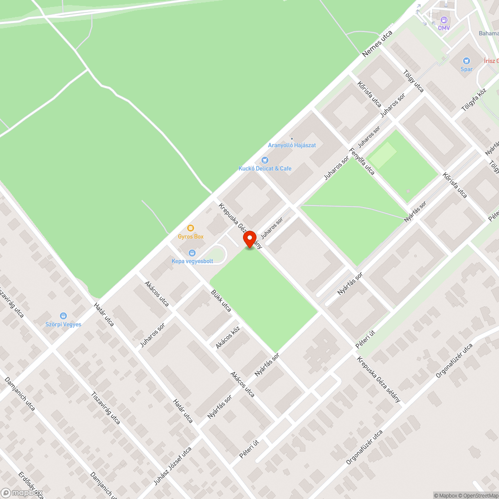 Nincs járda bejelentés helye