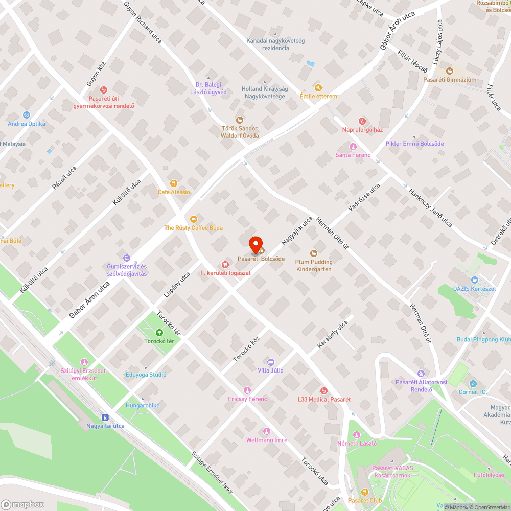 Kopott útburkolati-jel bejelentés helye