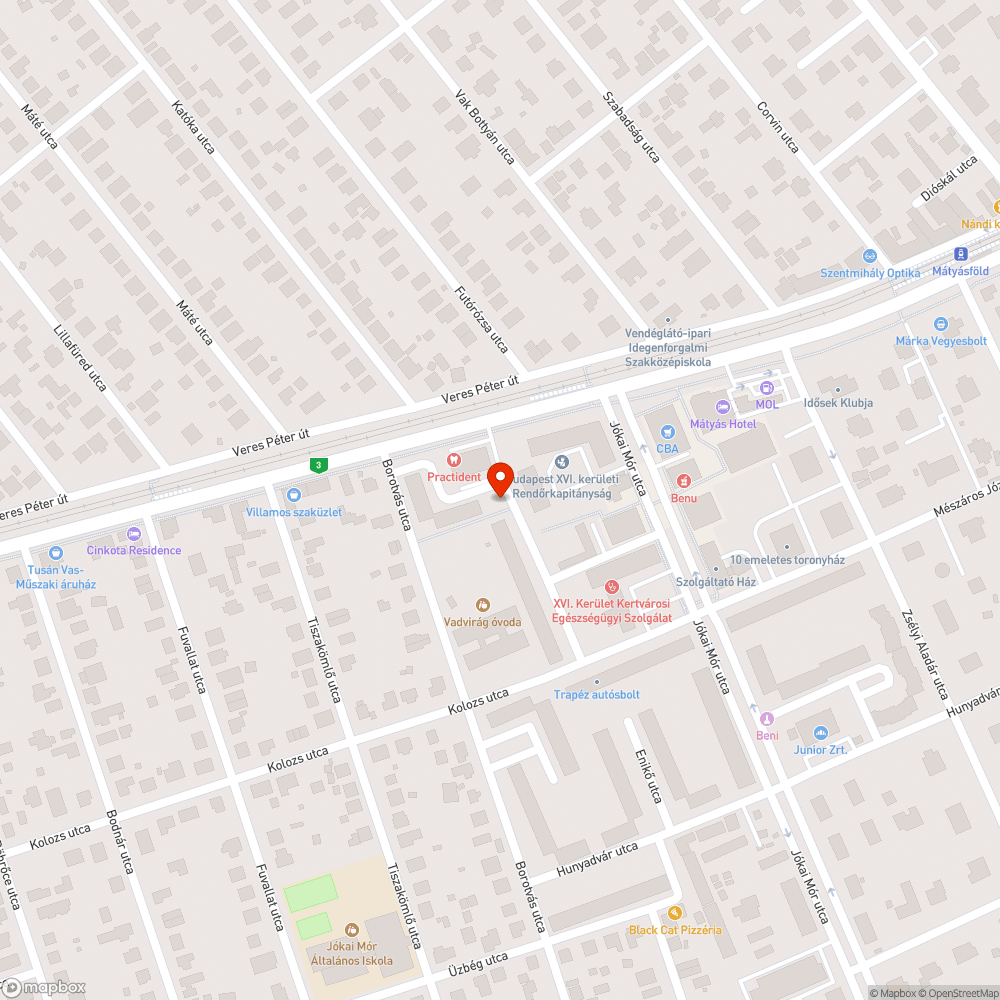 Rozsdásodó szőnyegporoló bejelentés helye