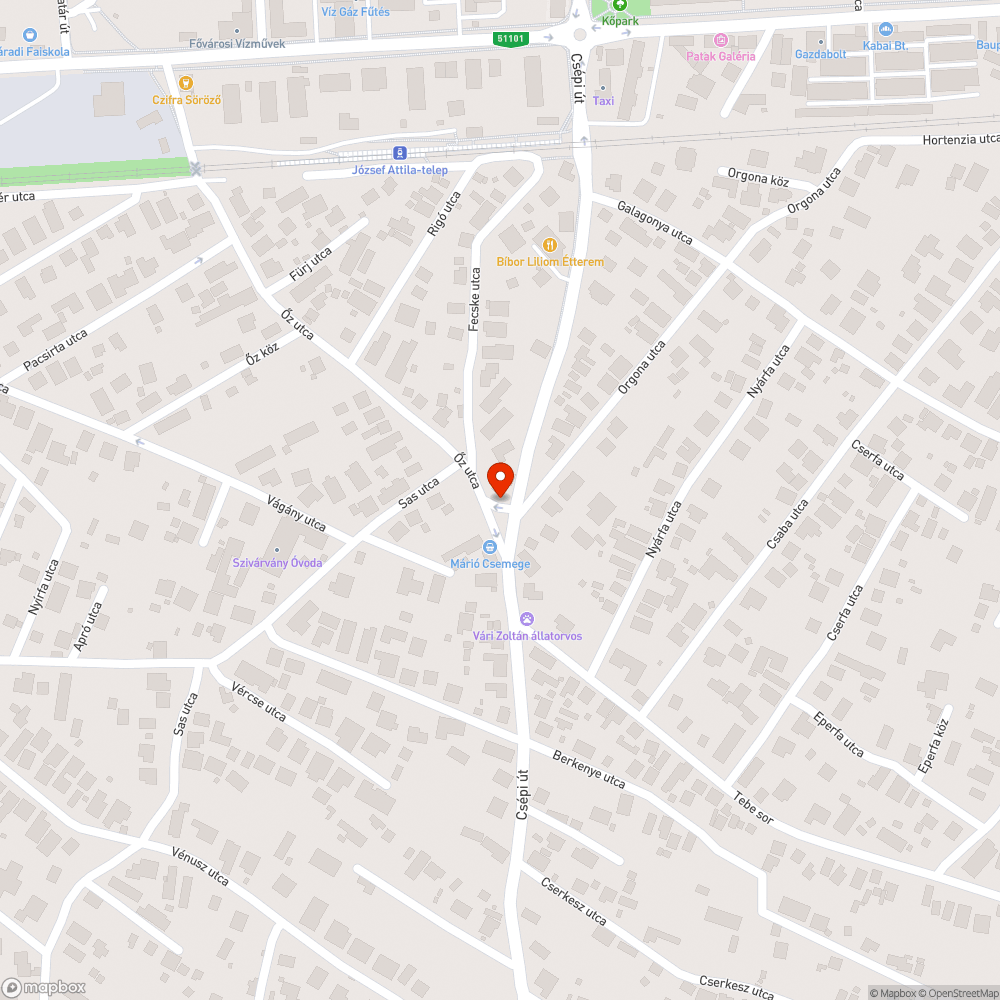 Elhanyagolt parkos rész bejelentés helye