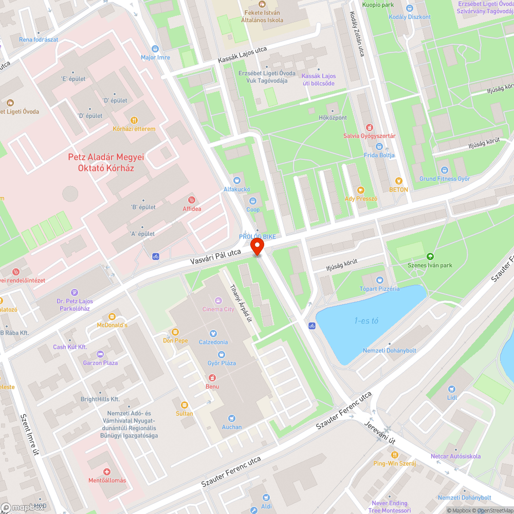 Járda melletti  fa alacsonyan van megvágva nem lehet alatta elférni. bejelentés helye