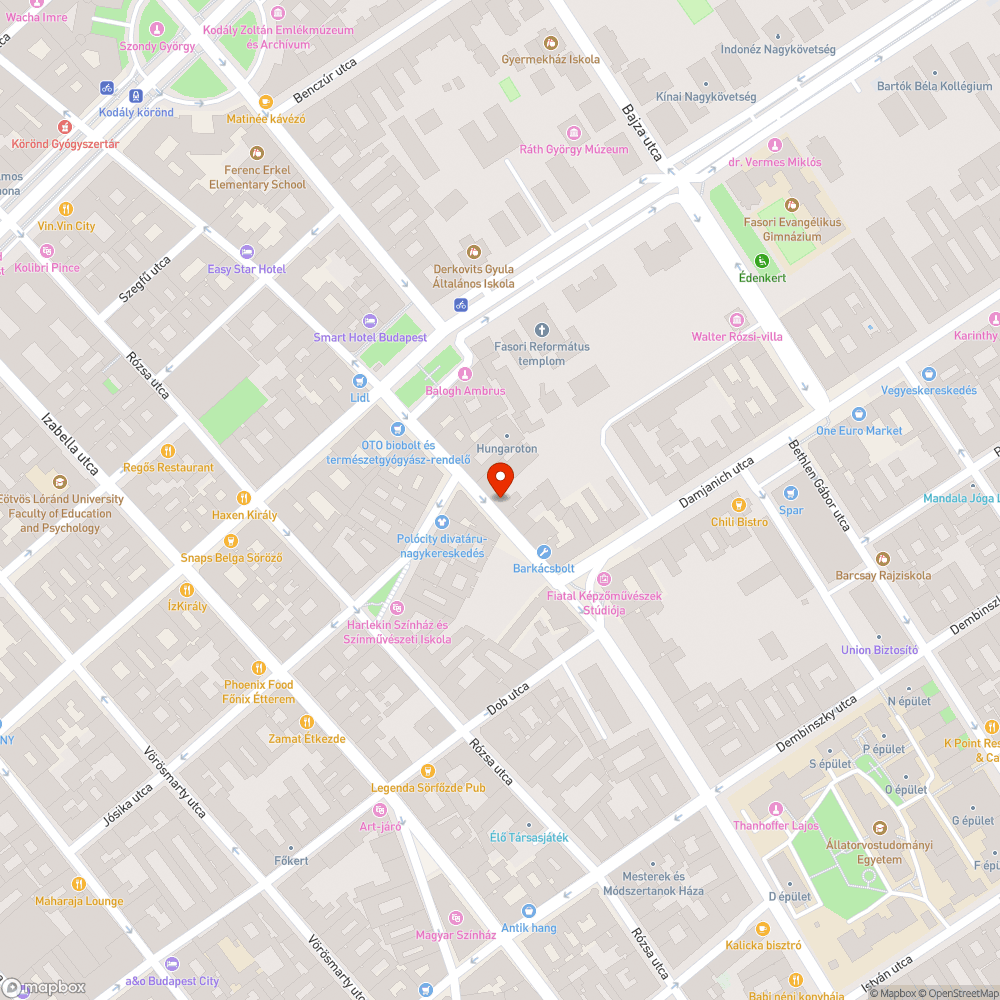 Lekopott burkolati jelek a Rottenbiller utcában bejelentés helye