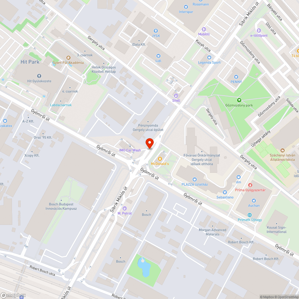 Rendetlen járdasziget bejelentés helye