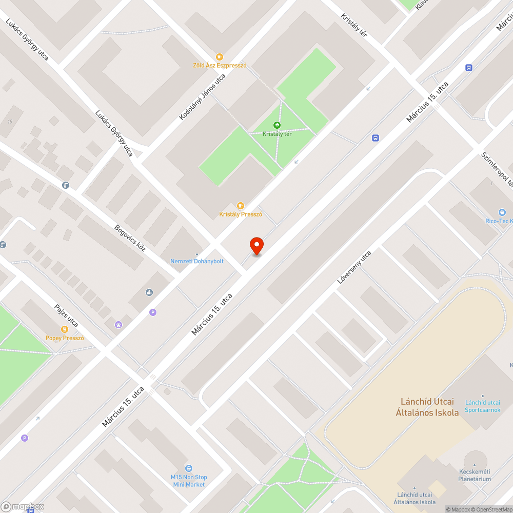 Nem működő közvilágítás bejelentés helye