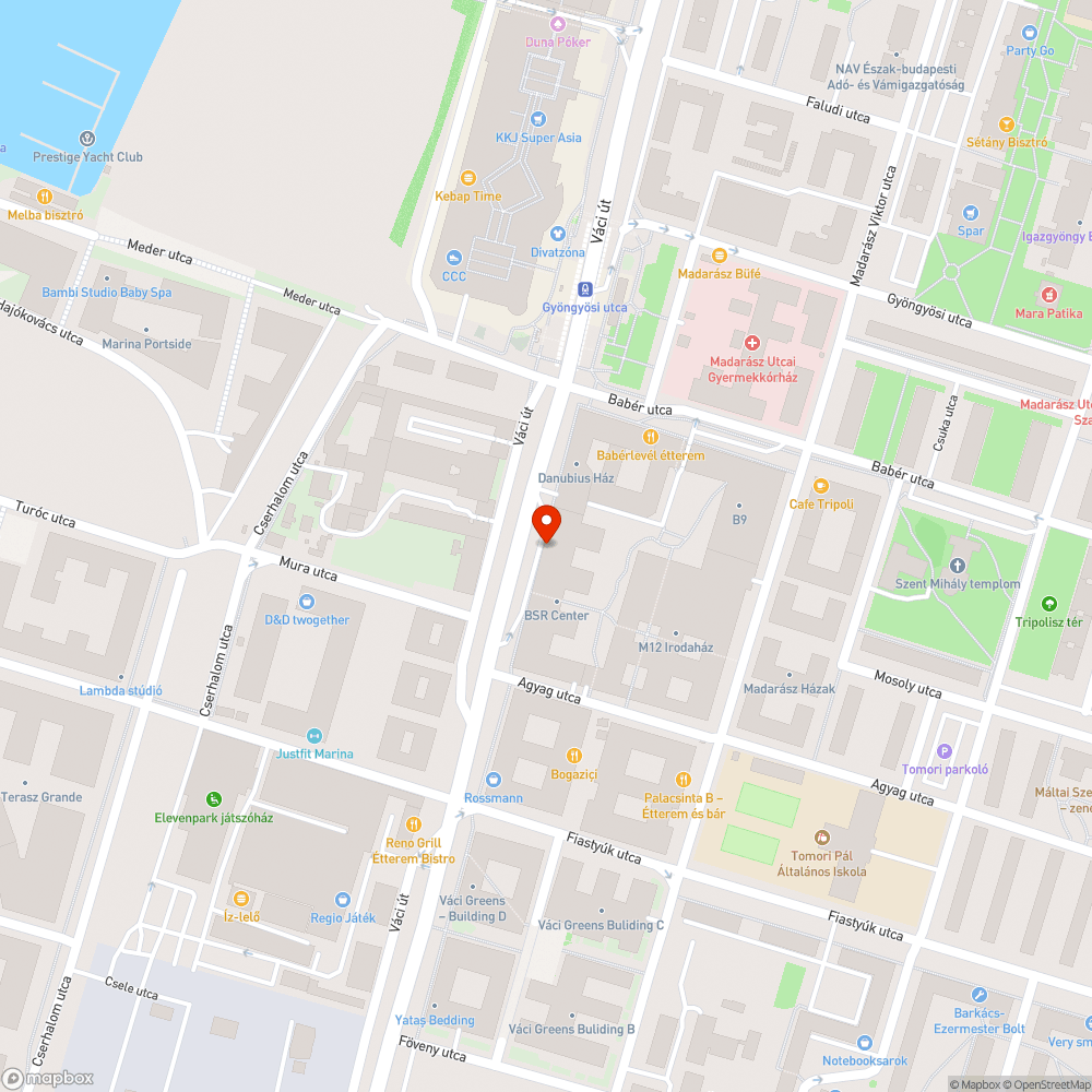 Sérült, süllyedt padka bejelentés helye