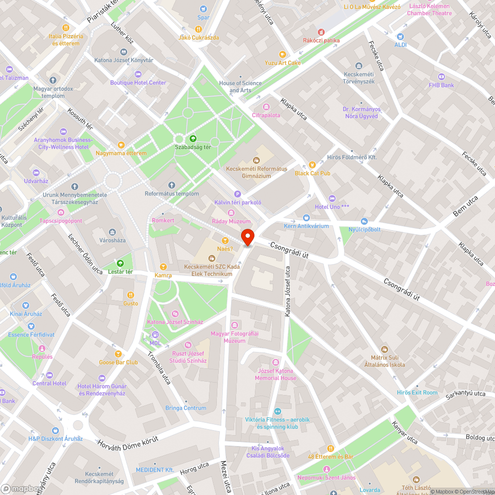 Megsüllyedt csatorna bejelentés helye