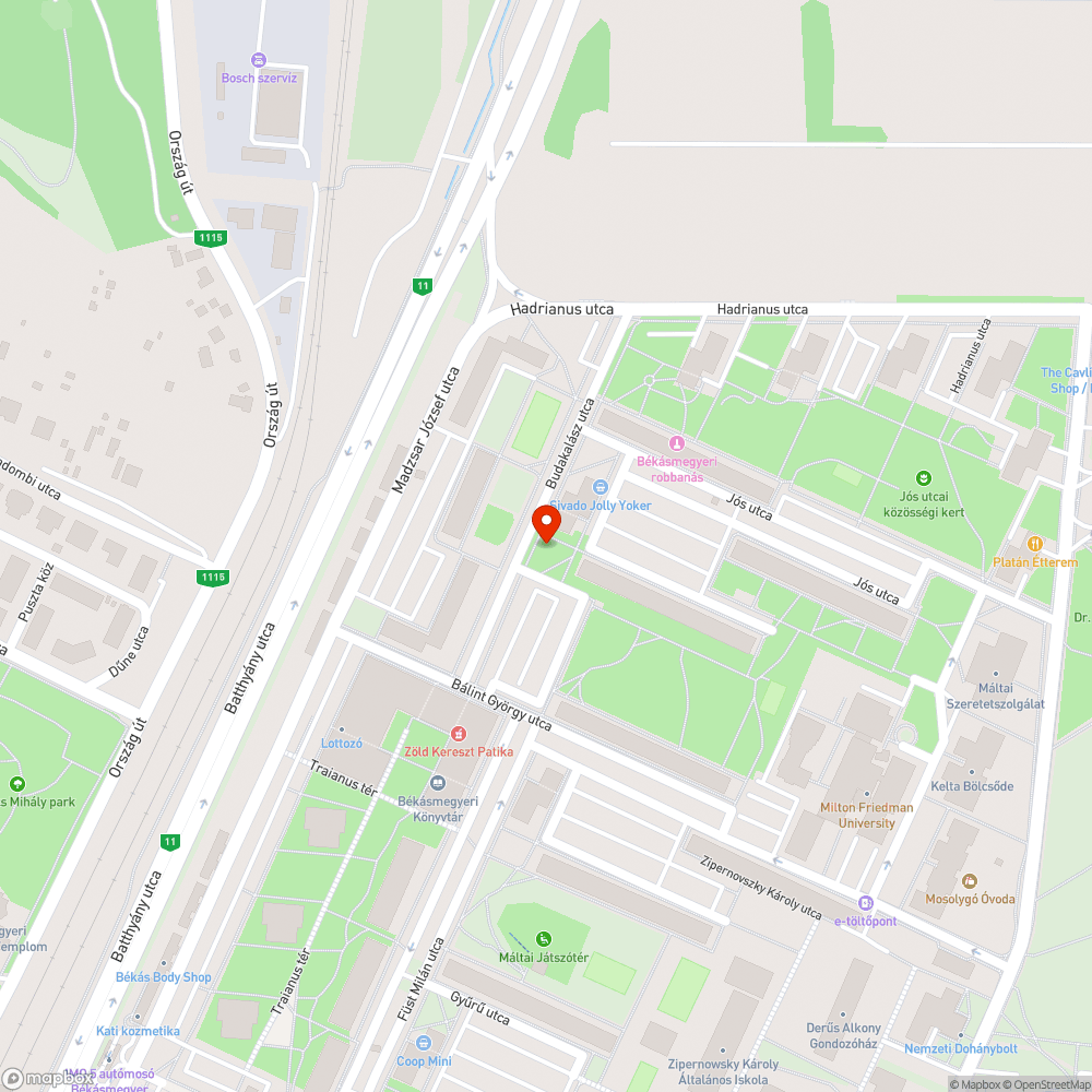 Heltai Jenő téri poller itt bejelentés helye