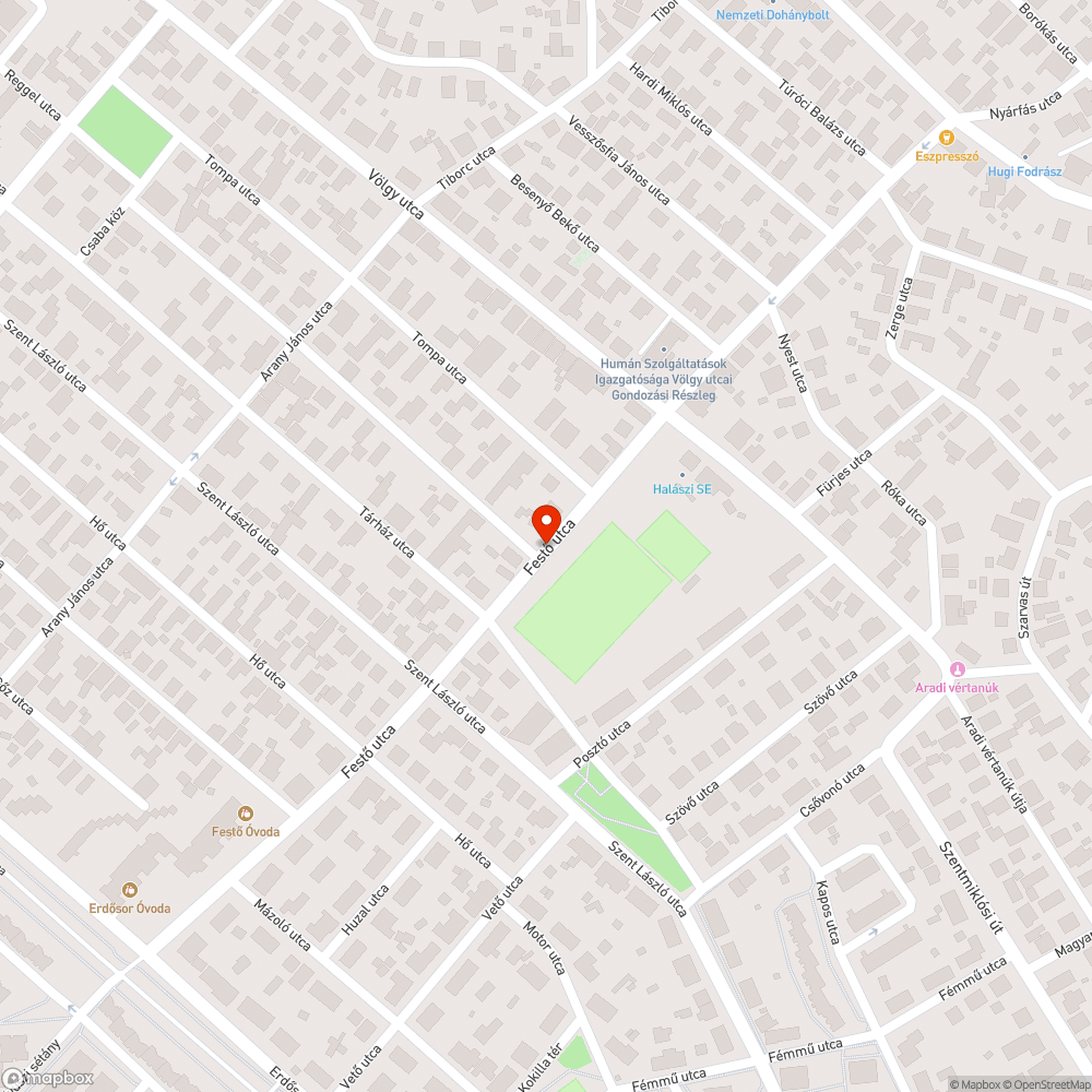 Rendszám nélküli Ford bejelentés helye