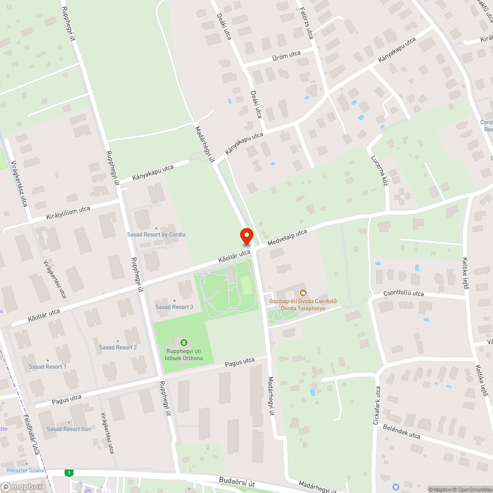 Elhagyott autó Újbudán bejelentés helye