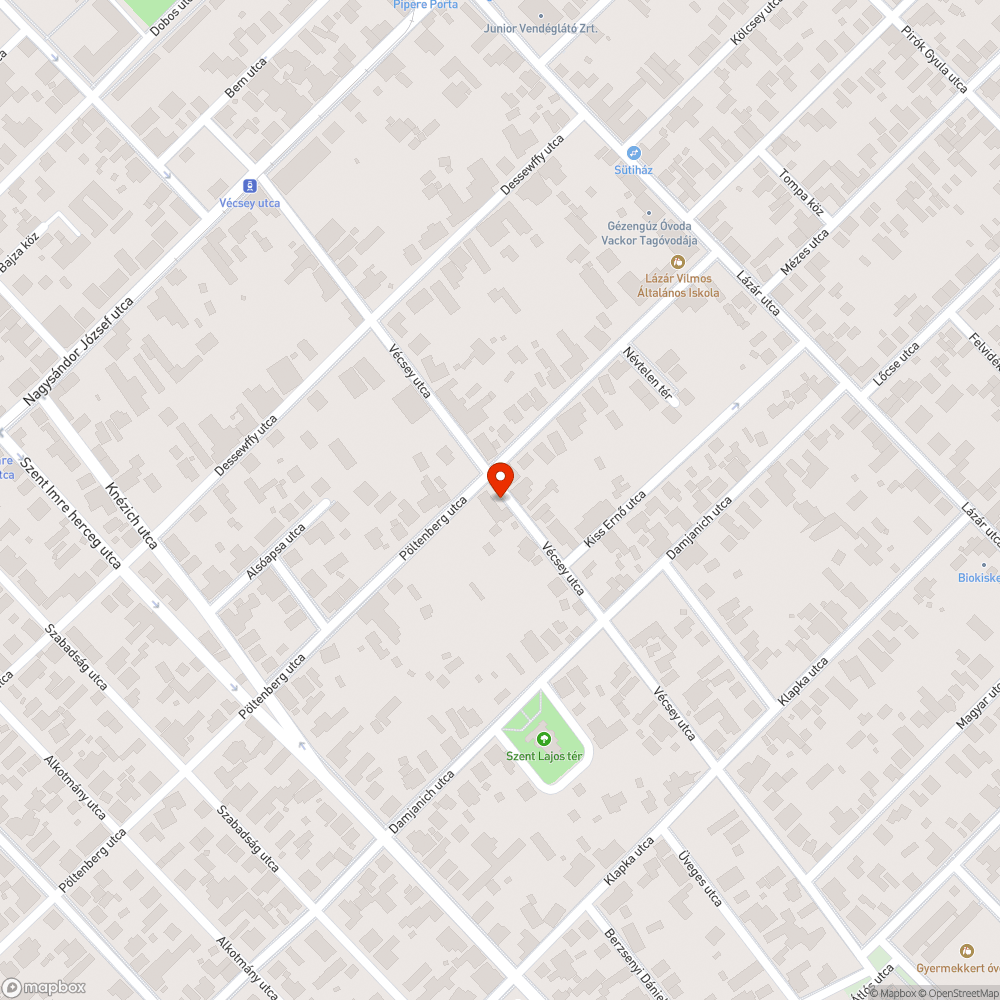 Üres fahelyek bejelentés helye