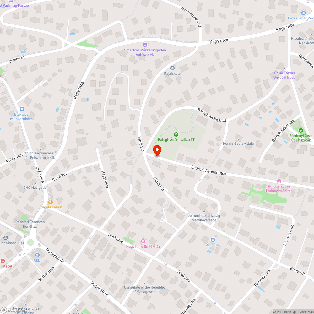 Közvilágítás hiányos az Endrődi Sándor utcában bejelentés helye