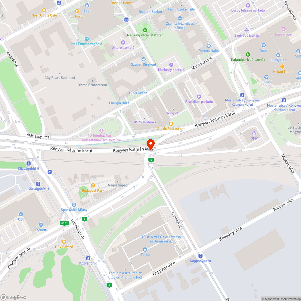 Bálványfa bejelentés helye