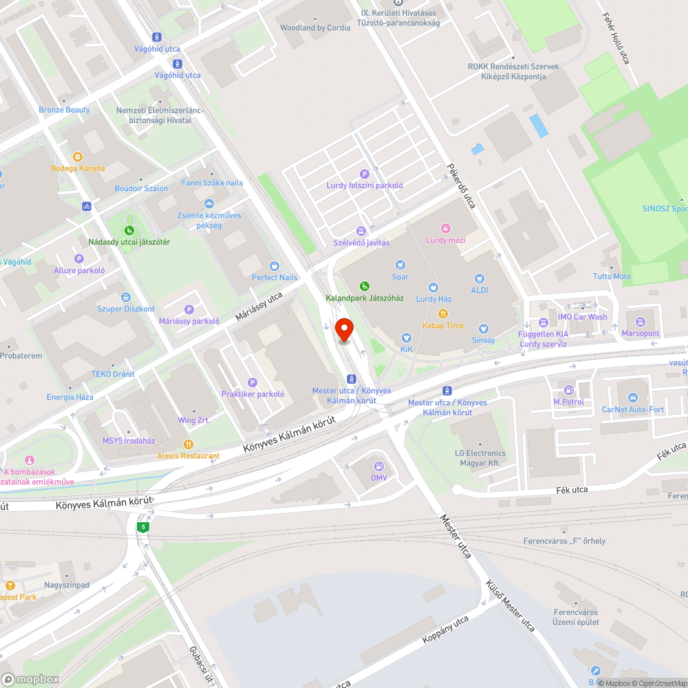 Hiányzó zebra bejelentés helye