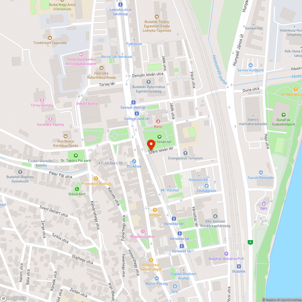 Ferde tábla bejelentés helye