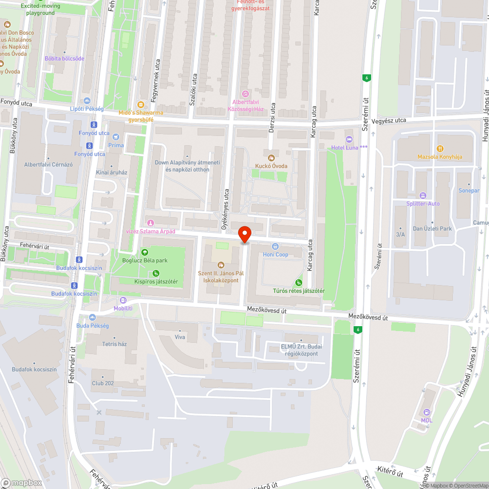 Szemét, bútorok bejelentés helye